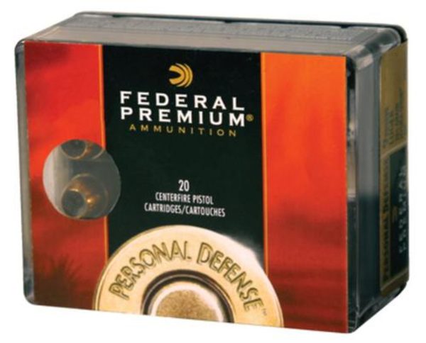 Federal Premium 357 Rem Magnum Hydra-Shok JHP 158gr, 20 Box