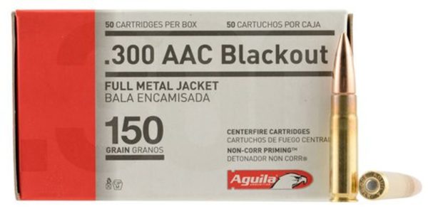 Aguila 300 AAC Blackout 150gr, Full Metal Jacket, 50rd Box