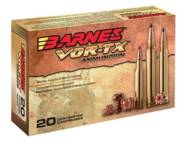 Barnes VOR-TX .223 Rem 55gr Triple Shock X-Bullet, 20rd Box