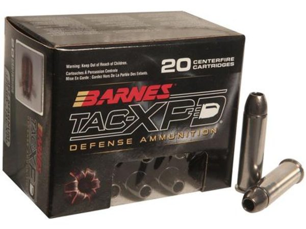 Barnes TAC-XPD .357 Mag 125gr, Lead Free Solid Copper Hollow Point 20rd Box