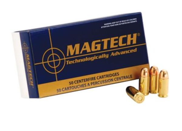 Magtech Sport Shooting, 40S&W, 180gr, Jacketed Hollow Point, 50rd Box