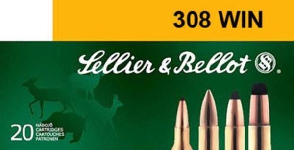 Sellier and Bellot 308 Winchester 180 SP 20Rd/Box