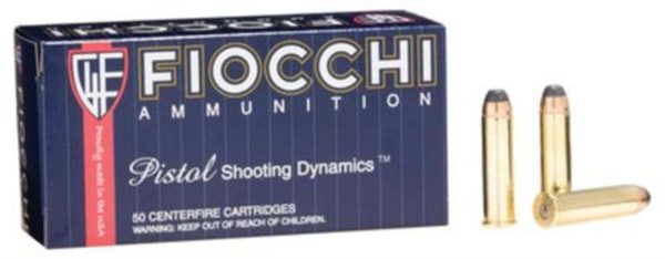 Fiocchi .357 Magnum, 125 Gr, Semi Jacketed Soft Point, 50rd Box