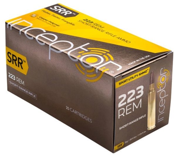 Inceptor Sport Utility 223 Rem/5.56mm 35gr, RNP, 20rd Box