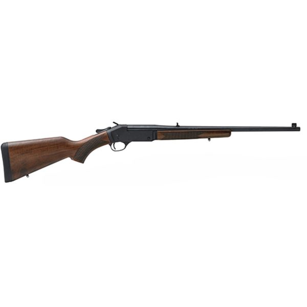 Henry Single Shot, 350 Legend, 22" Barrel, Blued, Bead Sights, American Walnut Stock, Rebounding Hammer