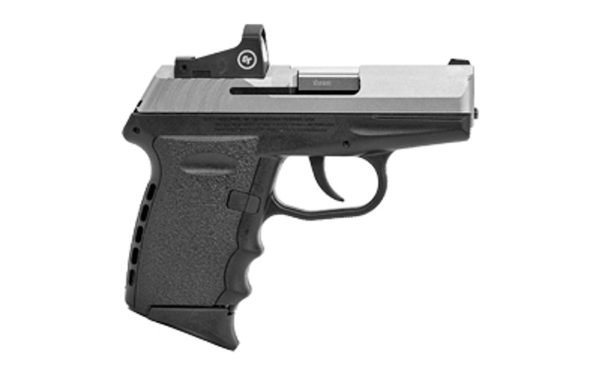 SCCY CPX-2 DAO Compact 9mm, 3.1"Barrel, Duo-Tone, Red Dot, No Manual Safety, 2x10rd