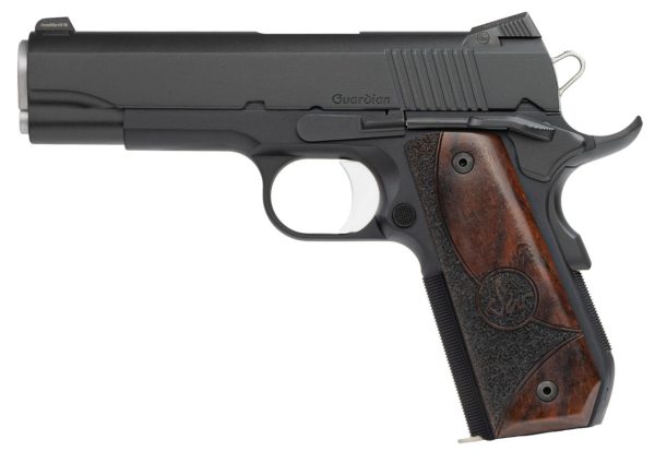 Dan Wesson Guardian 45 ACP 4.25" 8+1 Black Duty Finish Stainless Steel Wood Grip - Image 2