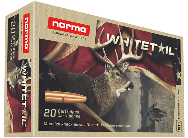 Norma Hunting 308 Win, 150gr, Pointed Soft Point, 20rd Box