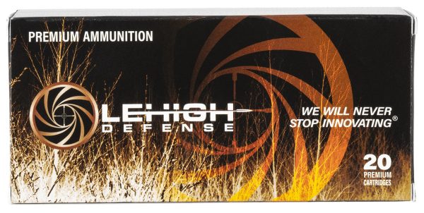 Lehigh Defense 223 Remington, 62gr, Controlled Chaos, 20rd Box