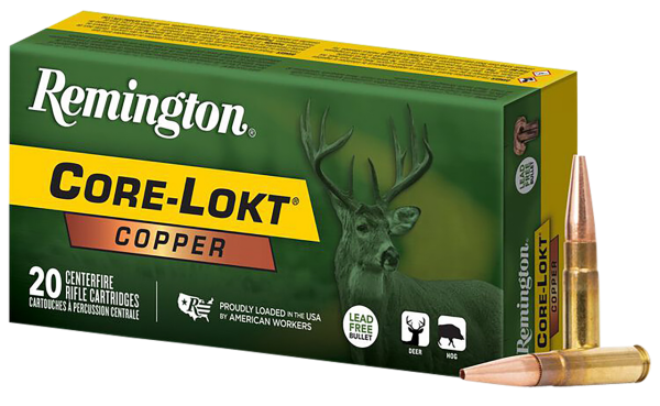 Remington Core-Lokt 300 Blackout, 120gr, Copper Hollow Point, 20rd Box