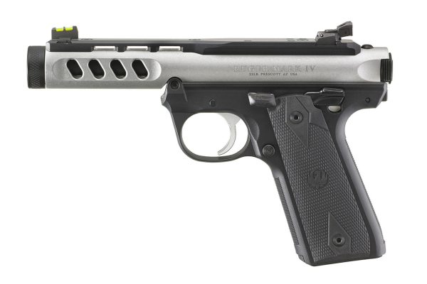 Ruger Mark IV 22/45 22 LR, 4.4" Barrel, Black, Optic Ready, 10rd - Image 2