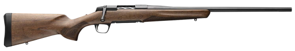 Browning X-Bolt 2 Hunter 6.5 PRC, 24" Threaded Barrel, Black Rec, Satin Checkered Walnut, 3rd