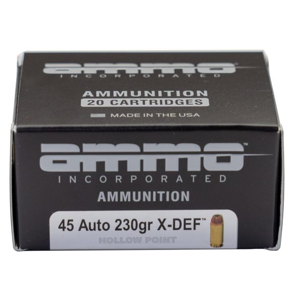 Ammo Inc .45 ACP, 230gr X-DEF, 20rd