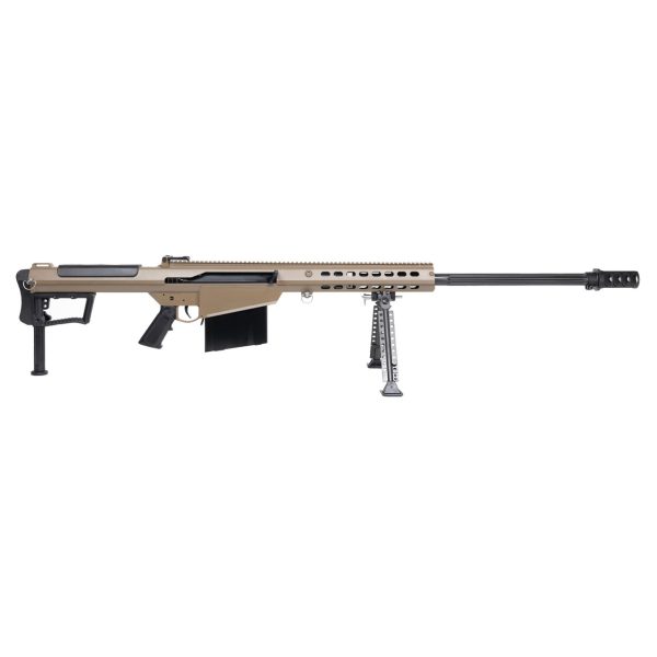 Barrett M107A1 Ministry of Defense Package 50 BMG, 29" Barrel, Flat Dark Earth Cerakote, Pelican Case, 10rd