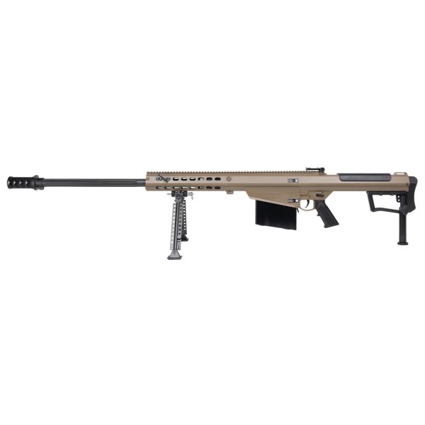 Barrett M107A1 Ministry of Defense Package 50 BMG, 29" Barrel, Flat Dark Earth Cerakote, Pelican Case, 10rd - Image 3