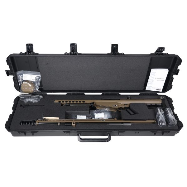 Barrett M107A1 Ministry of Defense Package 50 BMG, 29" Barrel, Flat Dark Earth Cerakote, Pelican Case, 10rd - Image 2