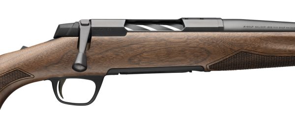 Browning X-Bolt 2 Hunter 6.5 PRC, 24" Threaded Barrel, Black Rec, Satin Checkered Walnut, 3rd - Image 3