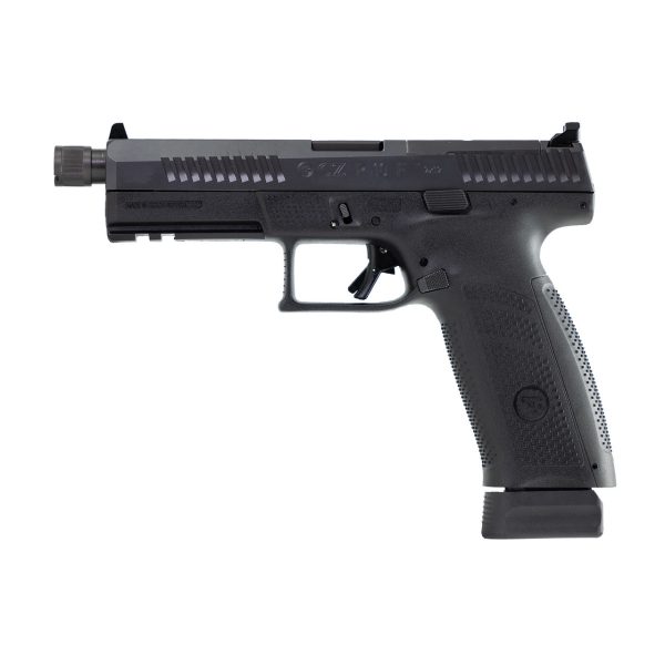 CZ P-10 FS 9mm, 5.1" Barrel, Black, Optics-Ready, 21rd - Image 2