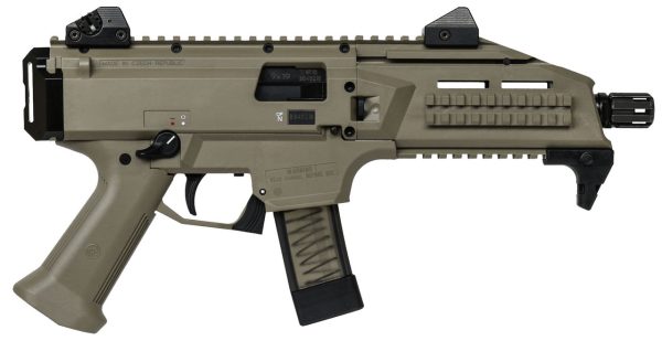 CZ Scorpion Evo 3 S1 Pistol, 9mm, Flat Dark Earth, 20rd Mags