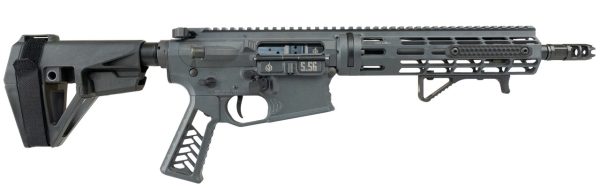 Falkor Phantom AR-15 223 Remington/5.56x45mm, 10.5" Barrel, Gray, M-Lok Handguard 30rd