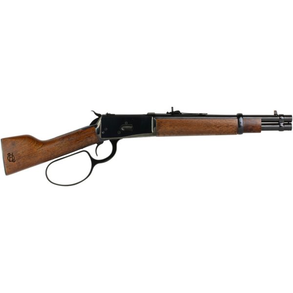 Heritage R92 Ranch Hand 45 Long Colt, 12" Barrel, Wood Furniture, Black Rec, 6rd