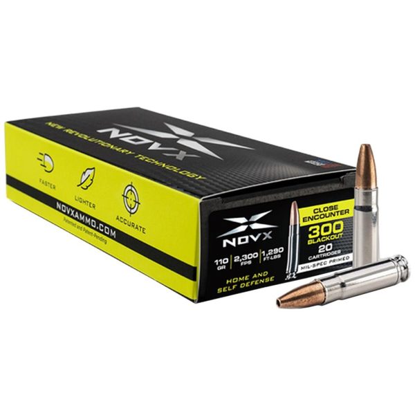 NovX 300BLK125CP-20 Pentagon 300 Blackout 125gr, Copper Polymer, 20rd Box - Image 3