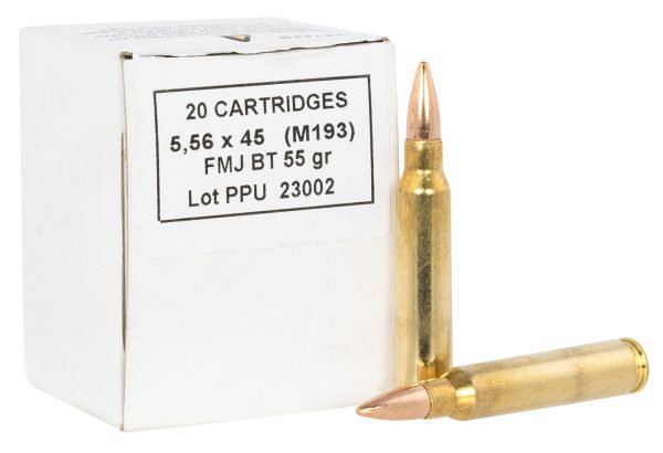 TR&Z Metric Rifle 5.56x45mm, 55gr, Full Metal Jacket Boat-Tail, 1000Bx