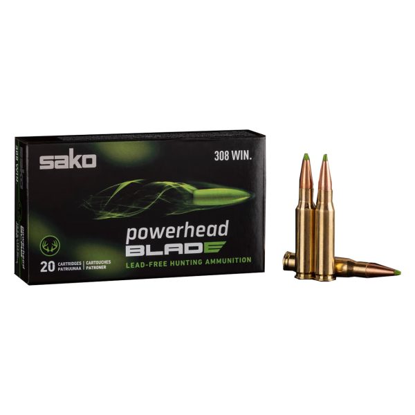 Sako 308 Winchester, 162gr, PowerHead Blade, 20rd Box