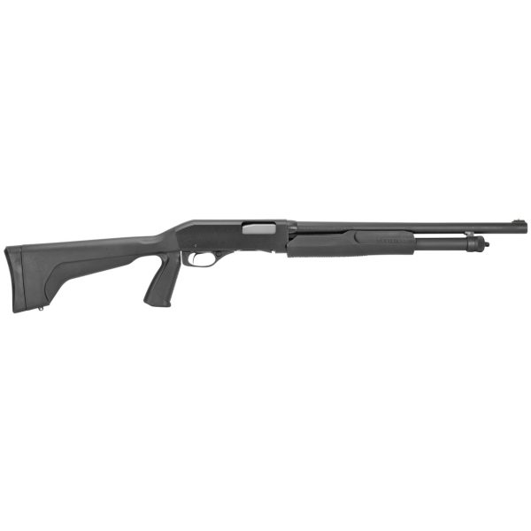 Stevens 320 Security 20 Ga, 18.50" Barrel, 3", Pistol Grip, Black, 5rd