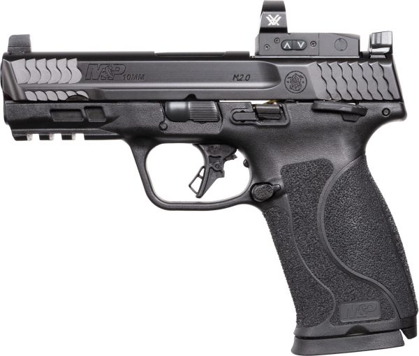 Smith & Wesson M&P M2.0 10mm, 4.6" Barrel, Black, Includes Vortex Venom Red Dot, 15rd - Image 3