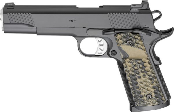 Springfield 1911 TRP 45 ACP, 5" Barrel, Black Cerakote, G10 Grips, 3x8rd Mags - Image 2