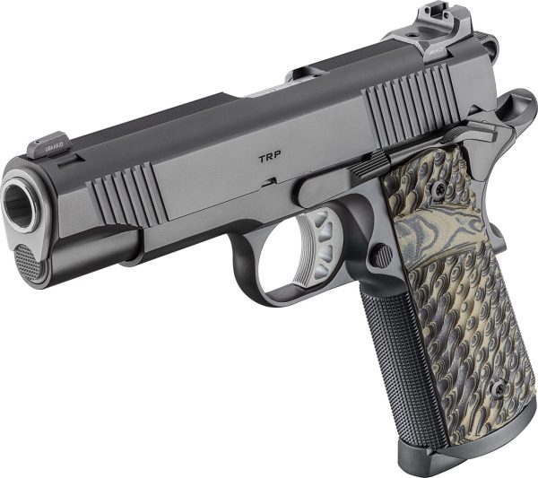 Springfield 1911 TRP 45 ACP, 4.25" Barrel, Black Cerakote, G10 Grips, 3x8rd Mags - Image 3