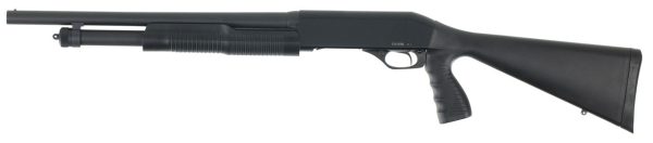 Stevens 320 Security 12 Ga, 3" Chamber 18.5" Barrel, Black, Pistol Grip, Bead Sight, 5rd - Image 3